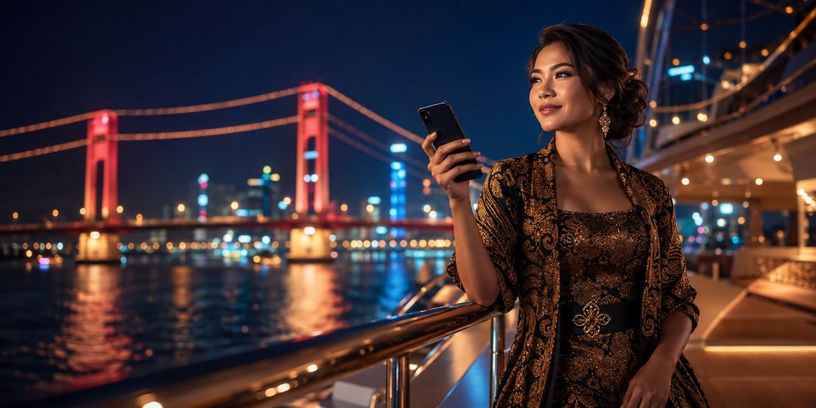 Pengguna Indonesia mengakses platform casino mobile kesawanbola